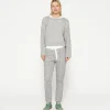 10DAYS Cropped Jogger Denim Stripe